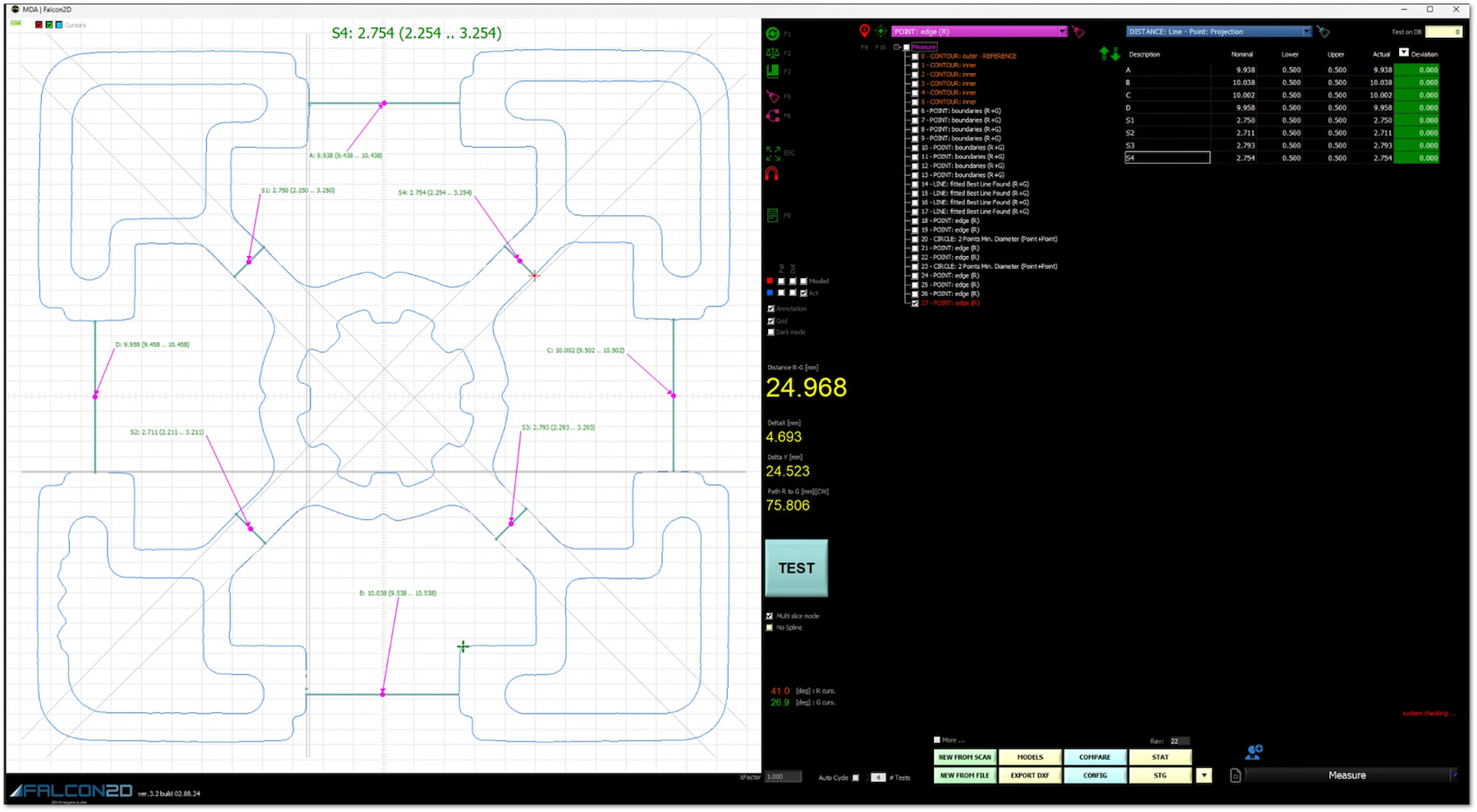 Measure aluminum extrusion profiles with industrial CT